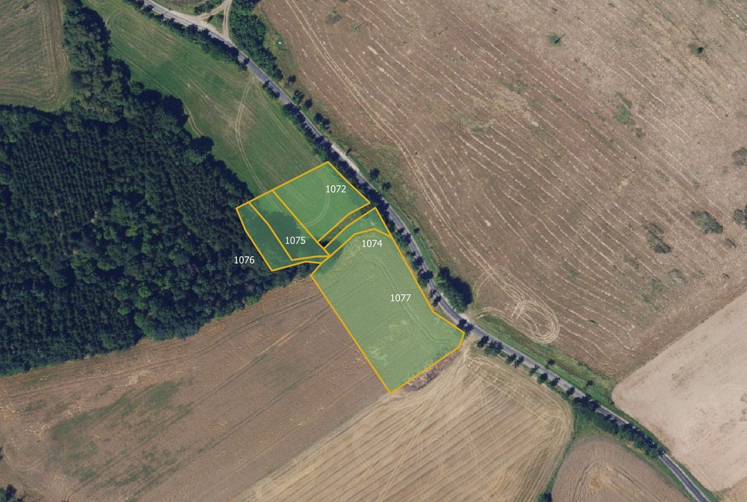 Zemědělský pozemek, 18 767 m²