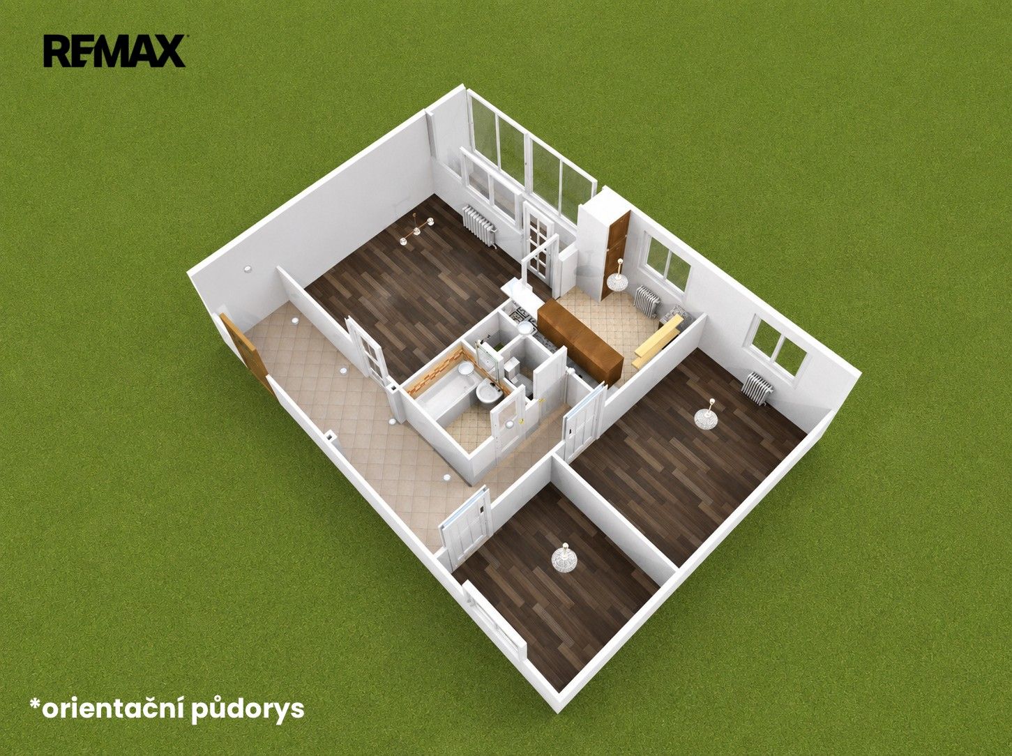3+1, Polní 1797, Český Těšín, 64 m² - 2