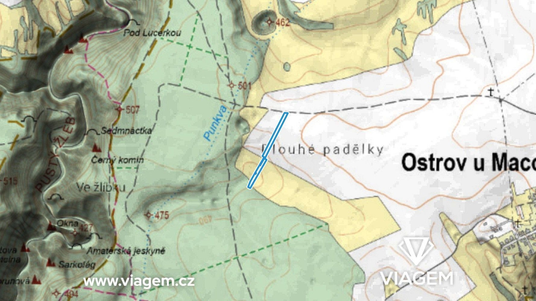 Zemědělský pozemek · Ostrov u Macochy, okres Blansko, Jihomoravský kraj - 3