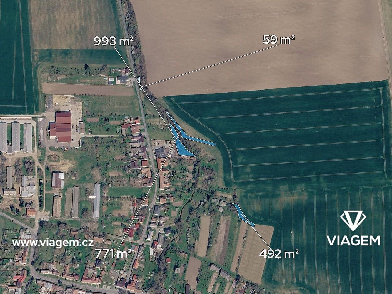 Prodej zemědělský pozemek - Prasklice, okres Kroměříž, Zlínský kraj - 2
