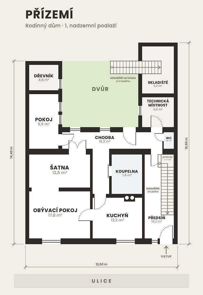 Rodinný dům · 200,2 m² · Veselka, Troubsko, okres Brno-venkov - 4
