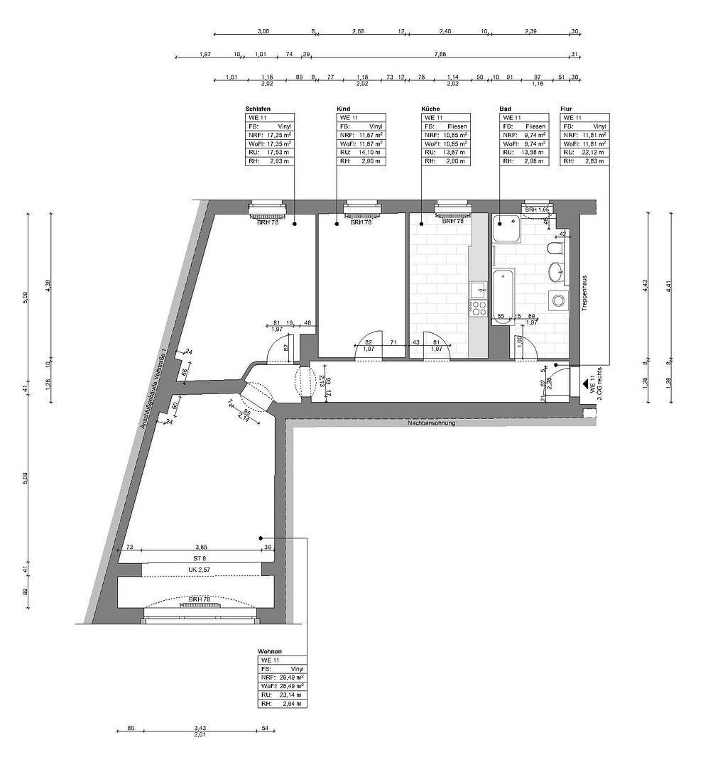 3+1, Buddestraße 7 Berlin Tegel Berlin 13507, 88 m² - 2
