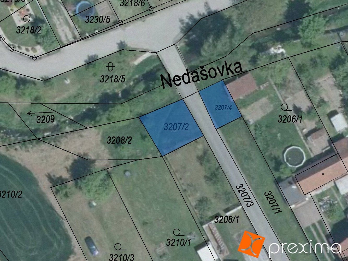 Komerční pozemky, Nedašov, okres Zlín - 1