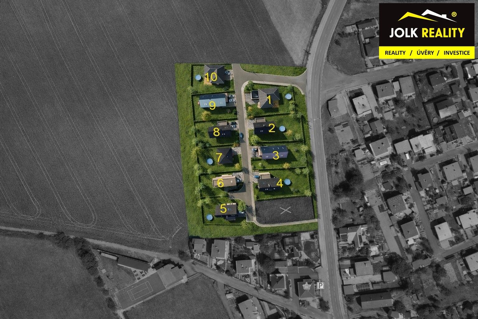 Prodej pozemek pro bydlení - Služovice