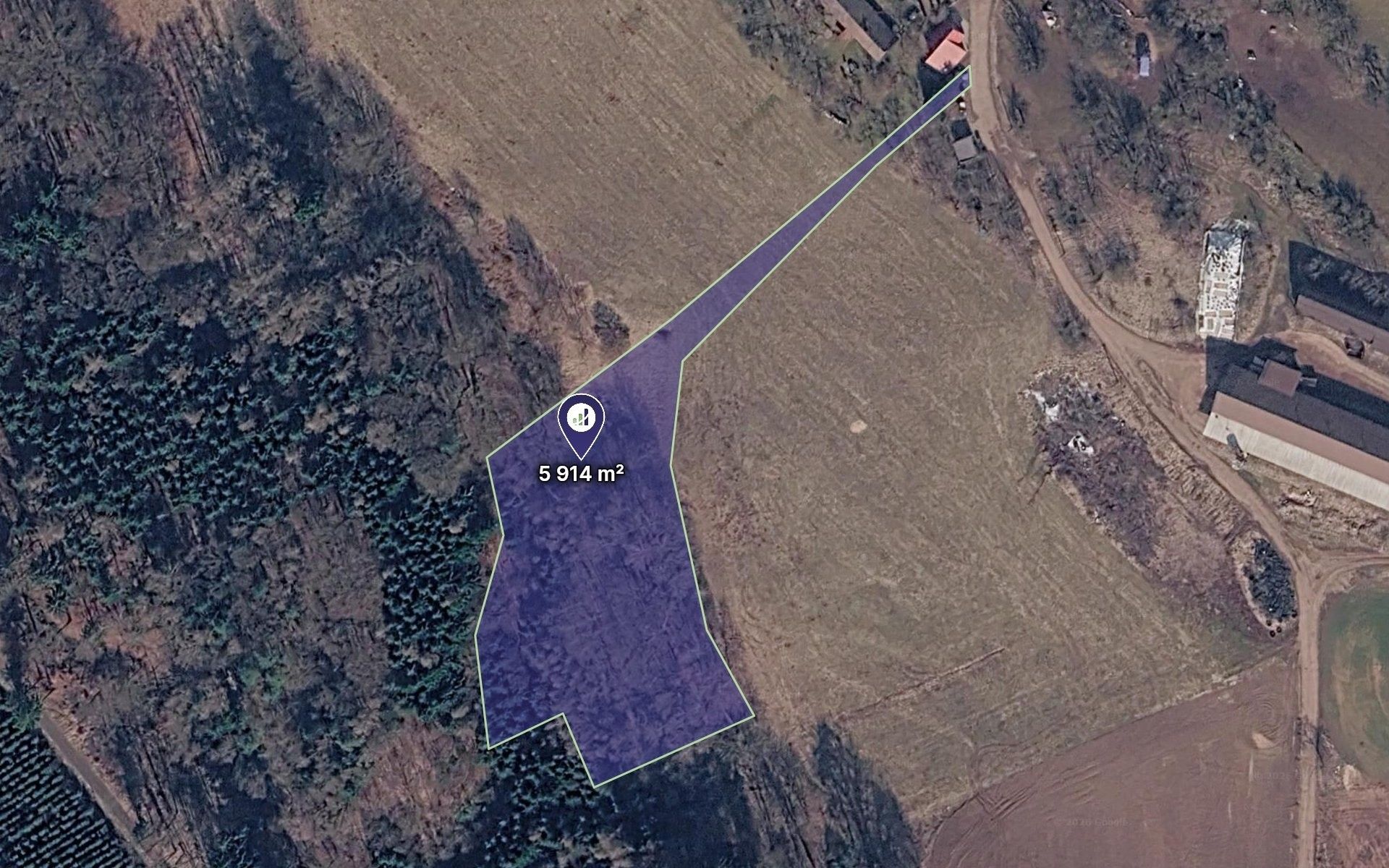 Pozemek, 5 914 m²