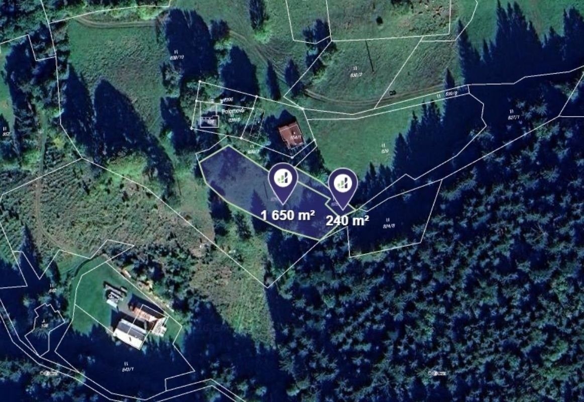 Louky, Velké Karlovice, 1 890 m² - 1