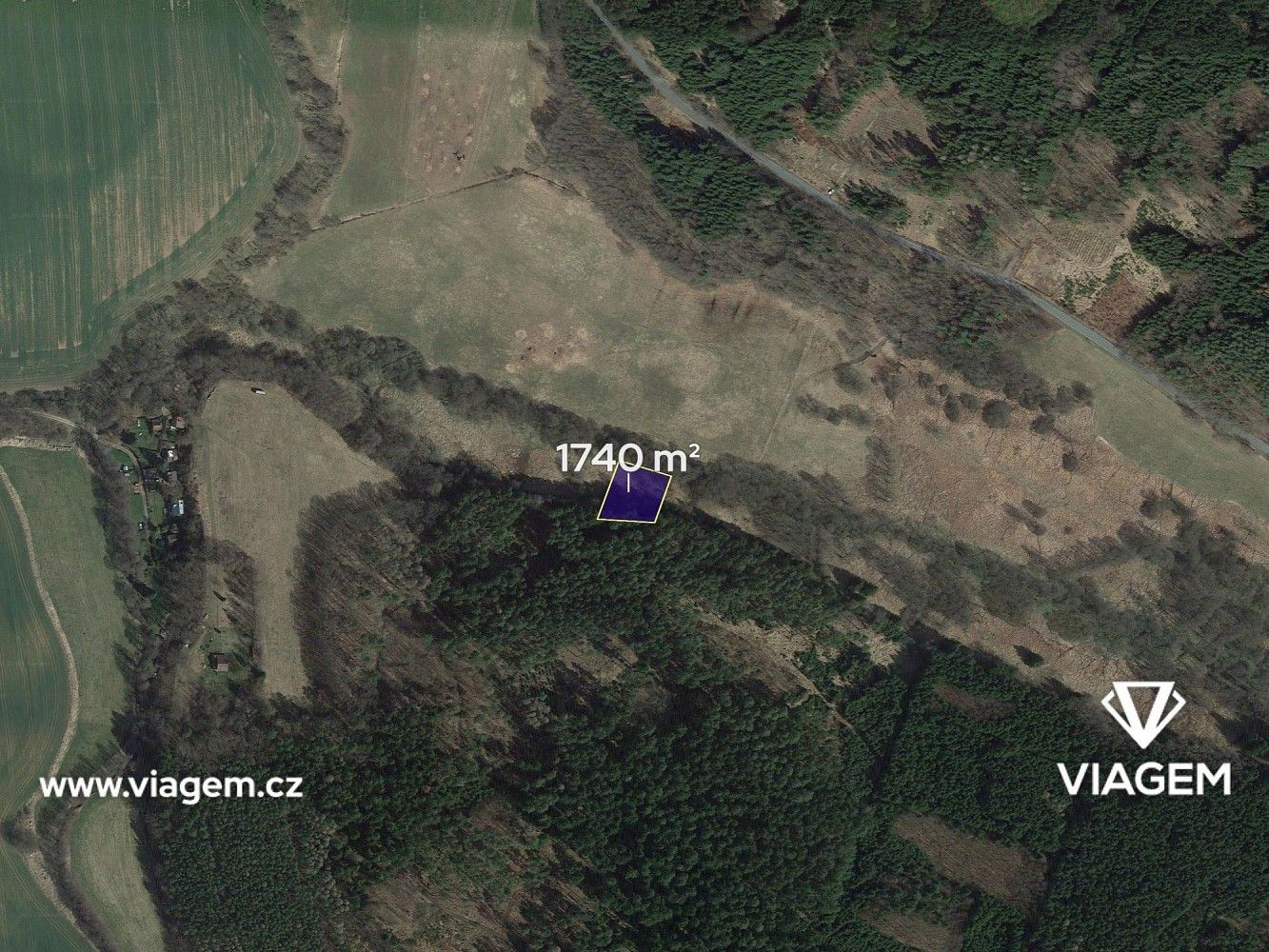 Prodej zemědělský pozemek - Vlkančice, okres Praha-východ, Středočeský kraj - 2