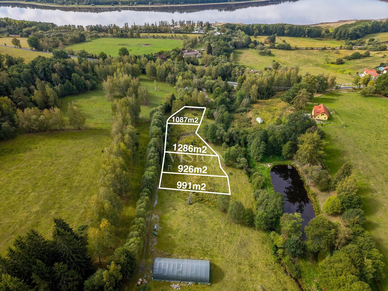 Pozemek pro bydlení · 926 m² · Horní Planá - 3