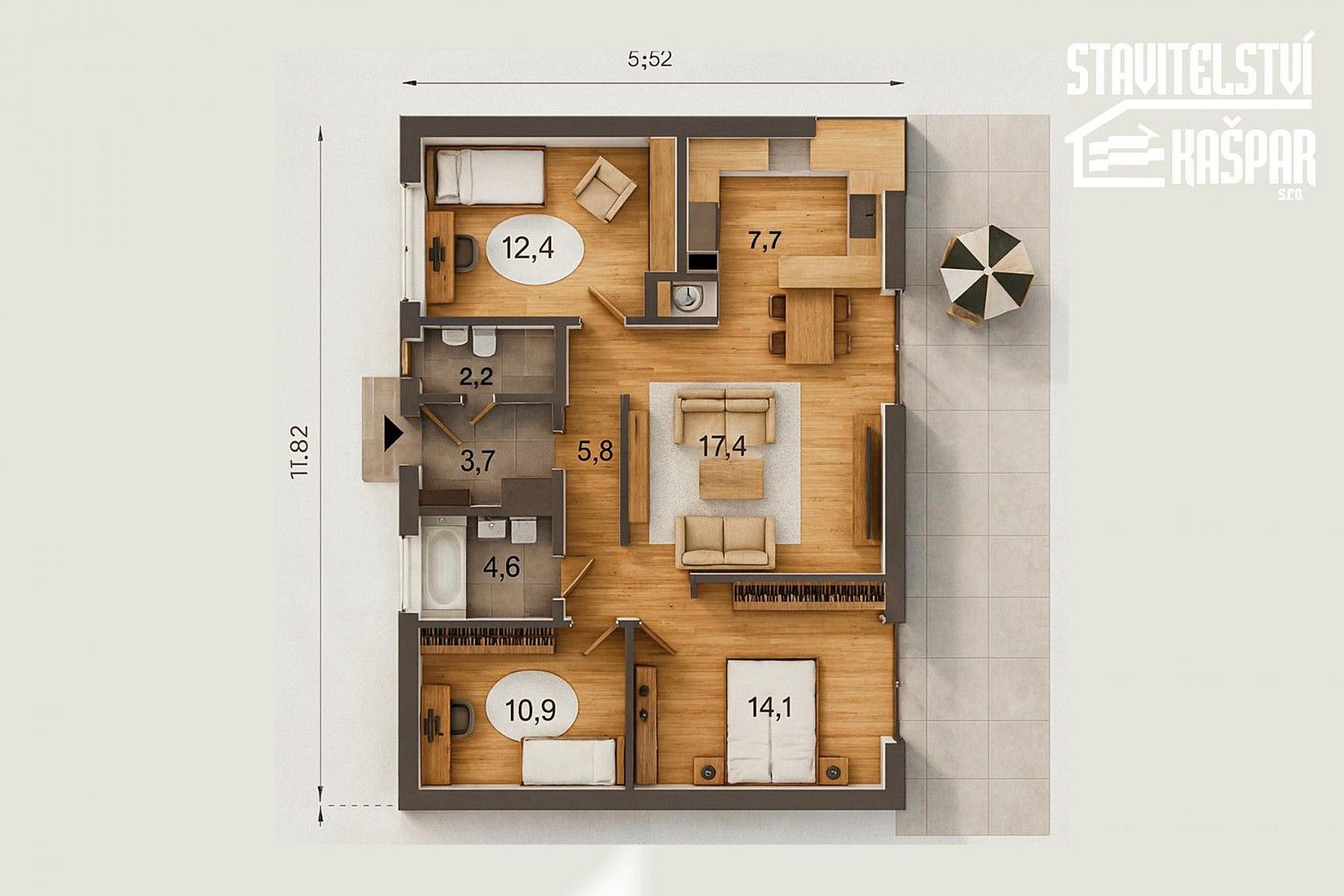 Rodinný dům · 79 m² · Trutnov - Horní Předměstí, Královéhradecký kraj - 3