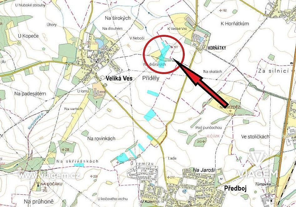 Zemědělský pozemek · Veliká Ves, okres Praha-východ, Středočeský kraj - 4