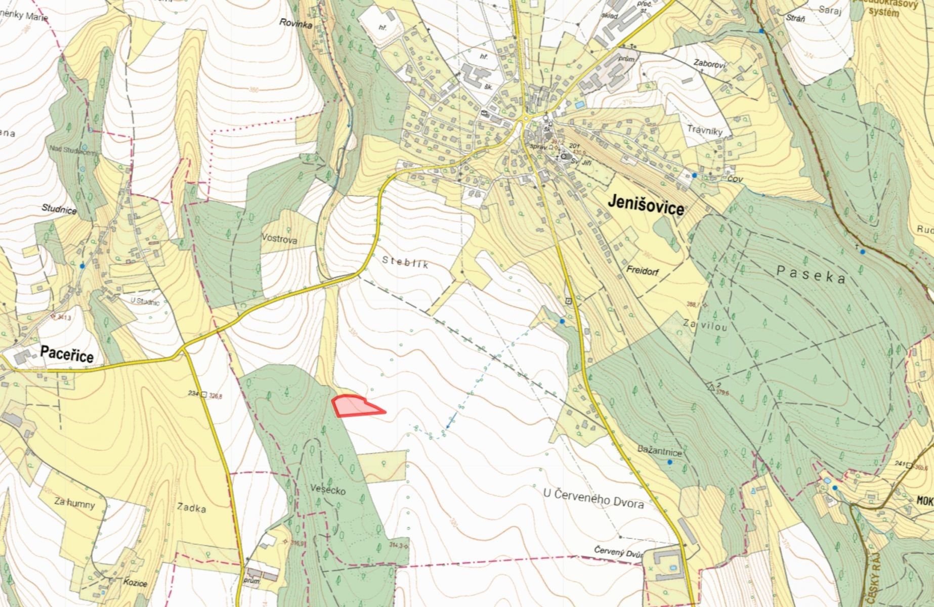 Zemědělské pozemky, Jenišovice - 2
