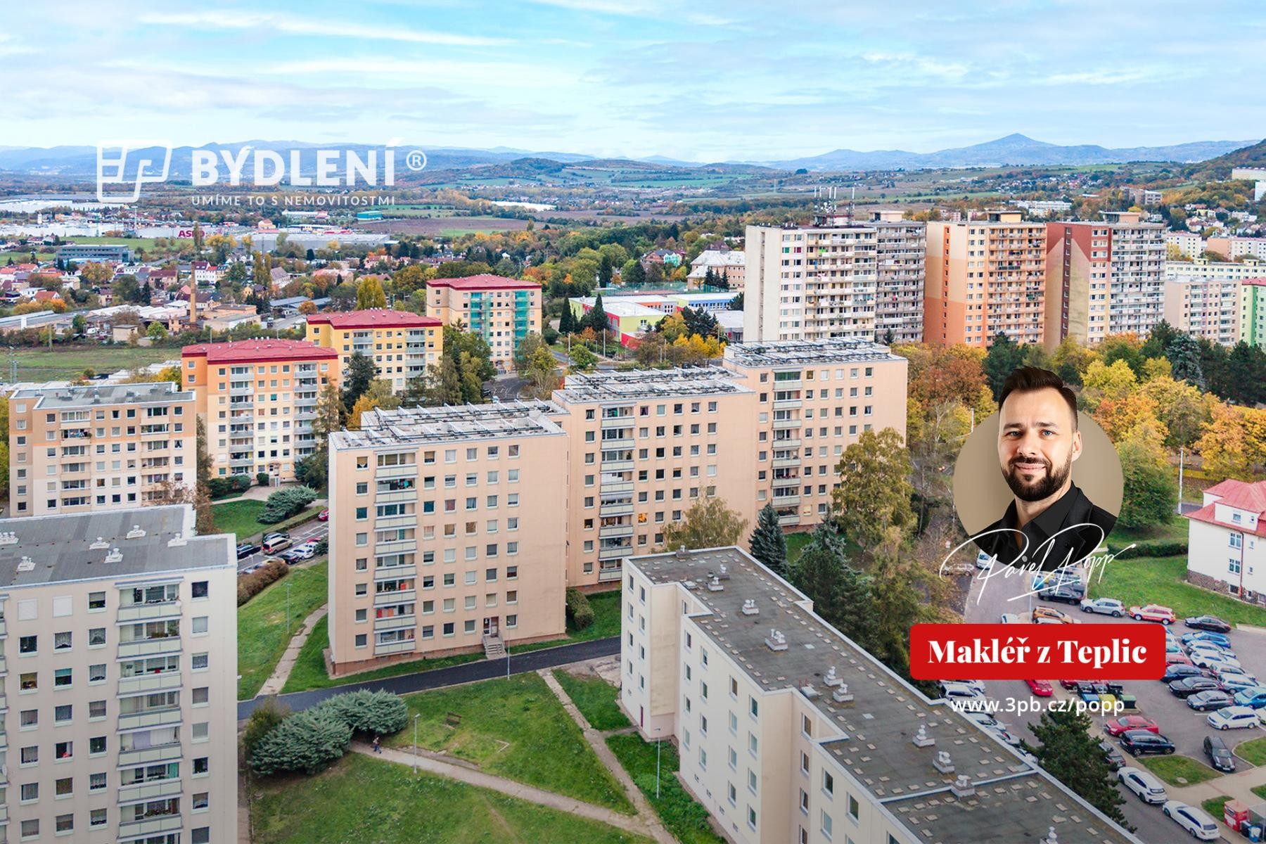 1+kk, Unčínská, Teplice Trnovany, 31 m²