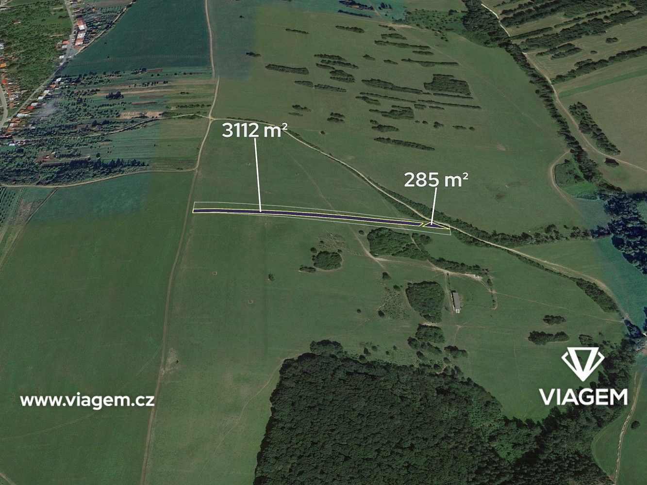Zemědělské pozemky, Korytná, okres Uherské Hradiště, Zlínský kraj