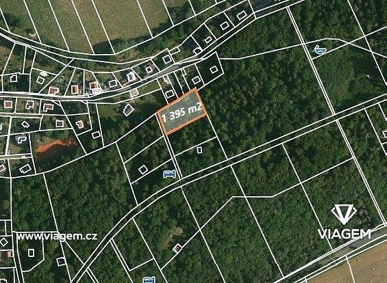 Zahrada, 1 395 m²