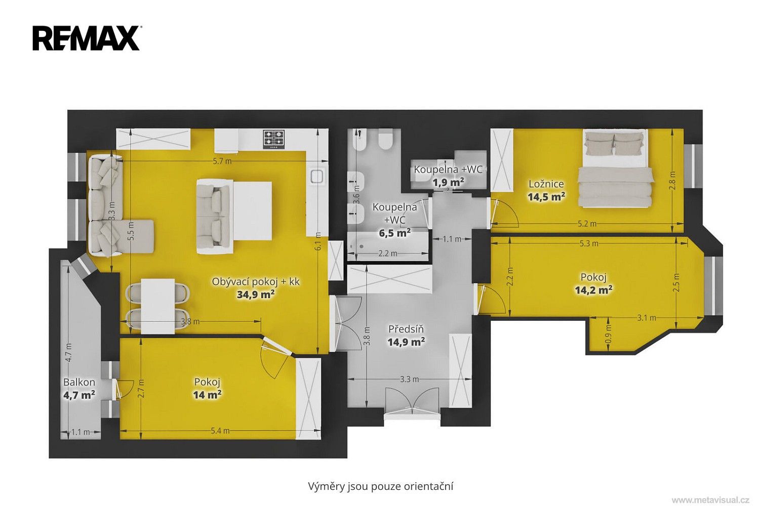 Pronájem byt 4+kk - Praha - Dejvice, okres Praha 6, Hlavní město Praha, 103 m² - 5