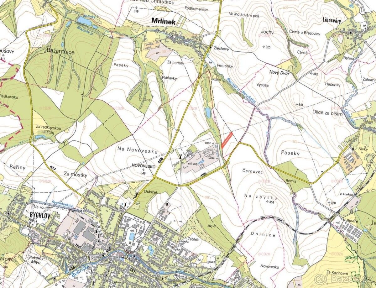 Prodej pozemek pro bydlení - Bystřice pod Hostýnem, 768 61