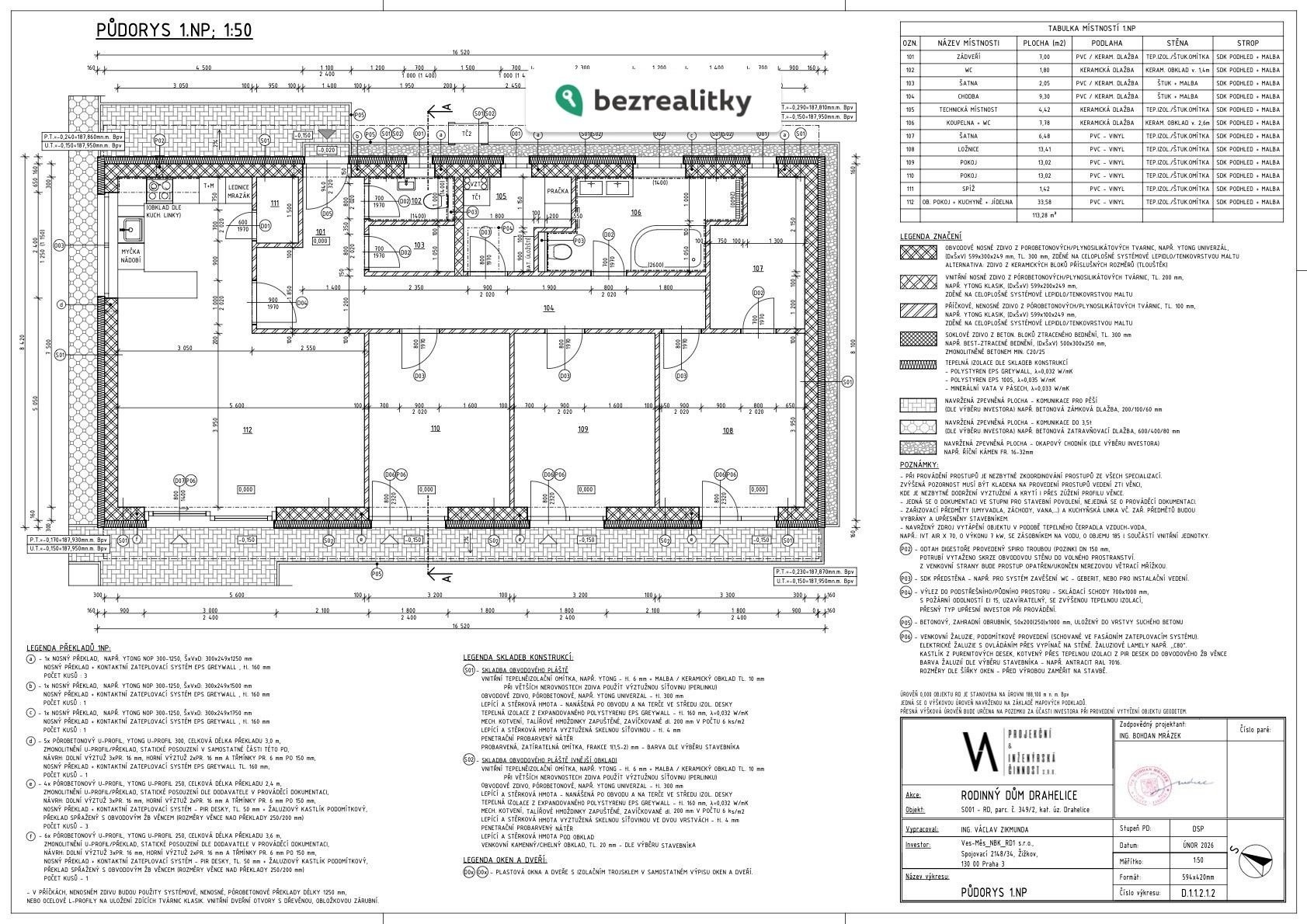 Rodinný dům · 113 m² · Drahelická 104, Nymburk Drahelice - 3