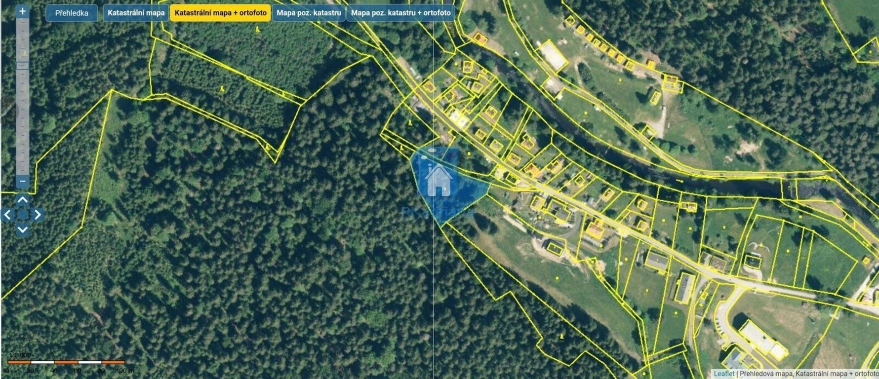 Prodej louka - Horní Vltavice, 2 m²