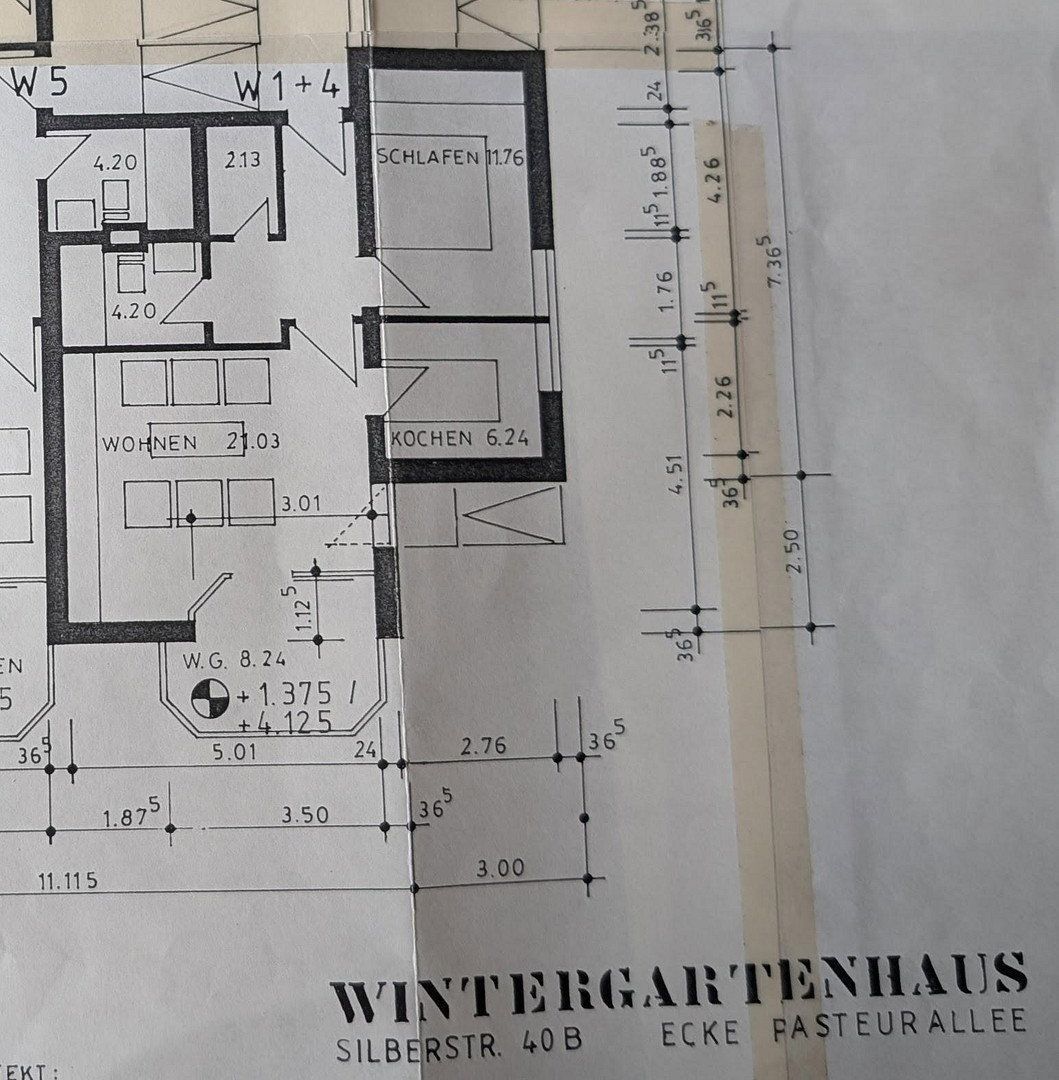 Byt 2+1 · 60 m² · Silberstraße 40b, , Dolní Sasko - 3