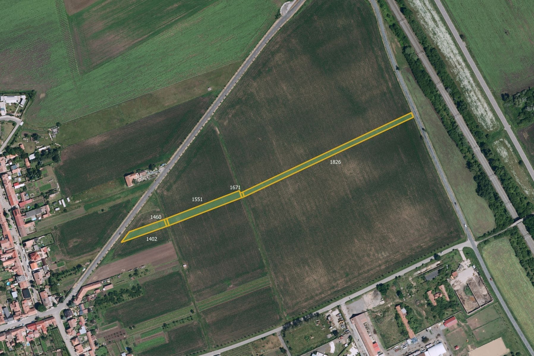 Zemědělské pozemky, Ladná