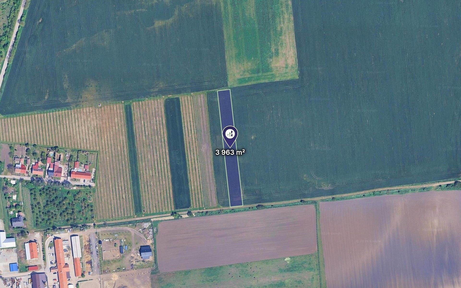 Zemědělské pozemky, Velké Němčice, 3 963 m² - 1
