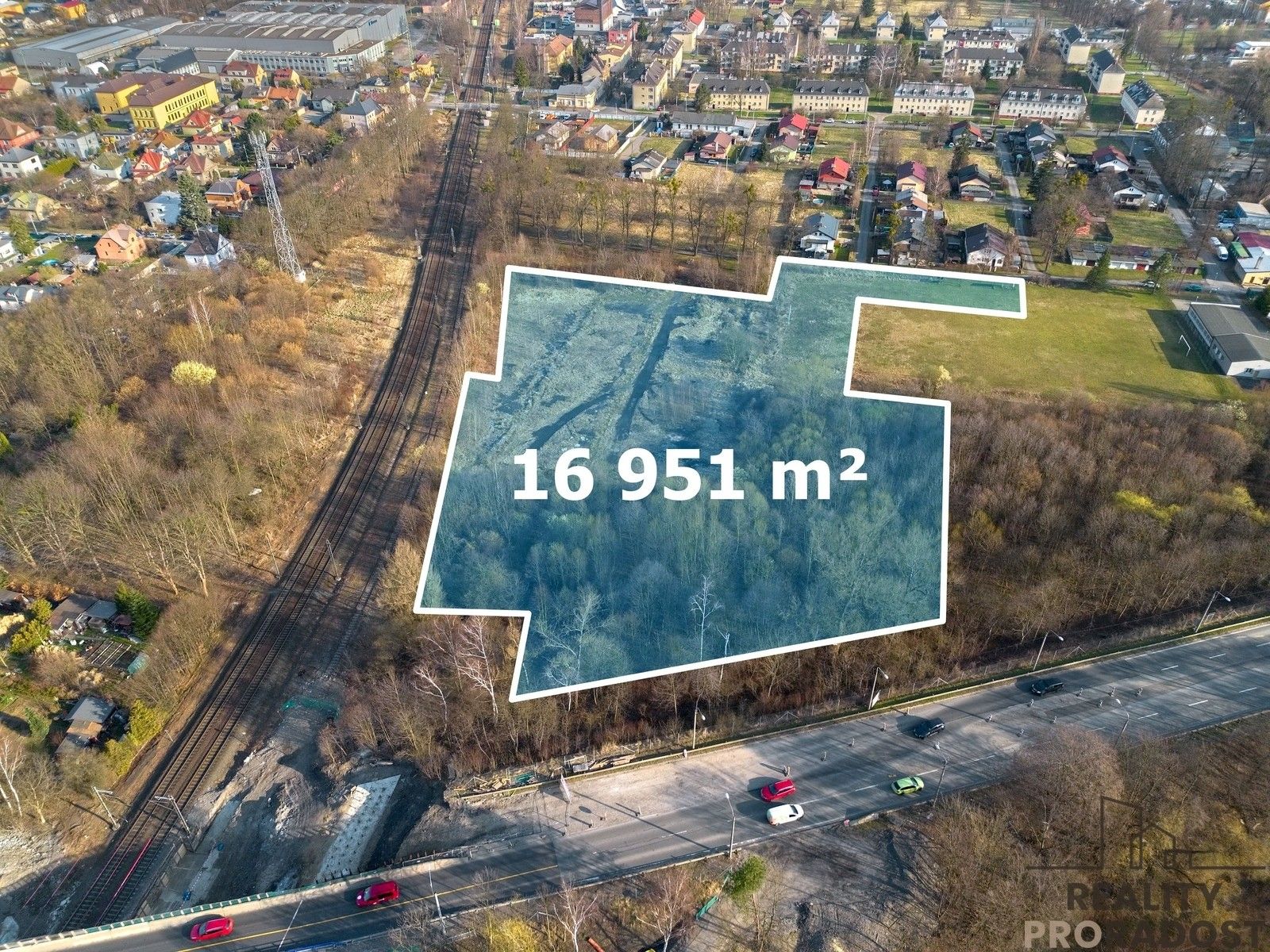 Prodej pozemek pro bydlení - Ostrava, 16 951 m² - 5
