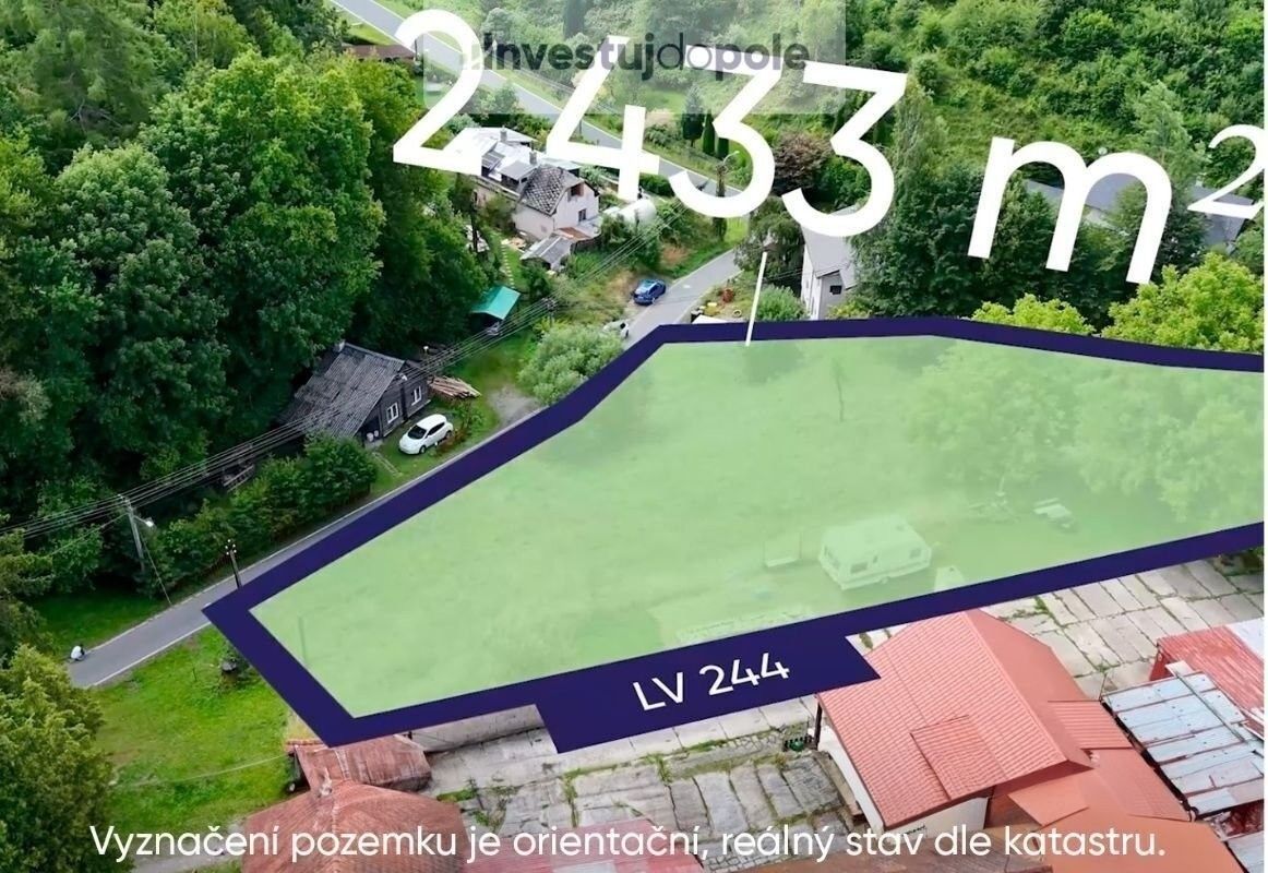 Pozemky pro bydlení, Jestřebí, 2 433 m²