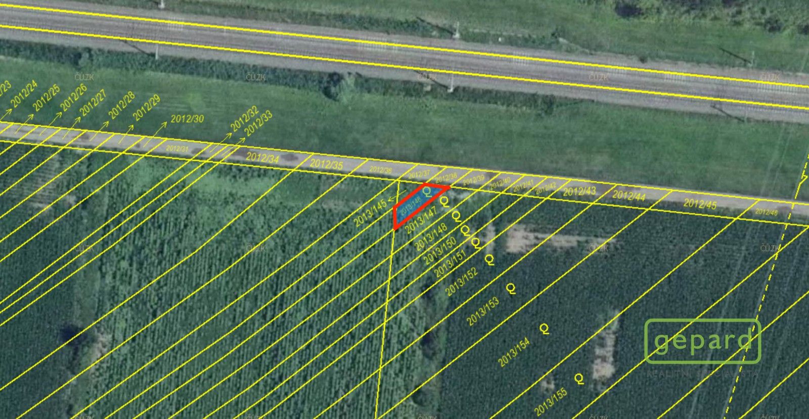 Zemědělský pozemek · 370 m² · Hrušky - 4