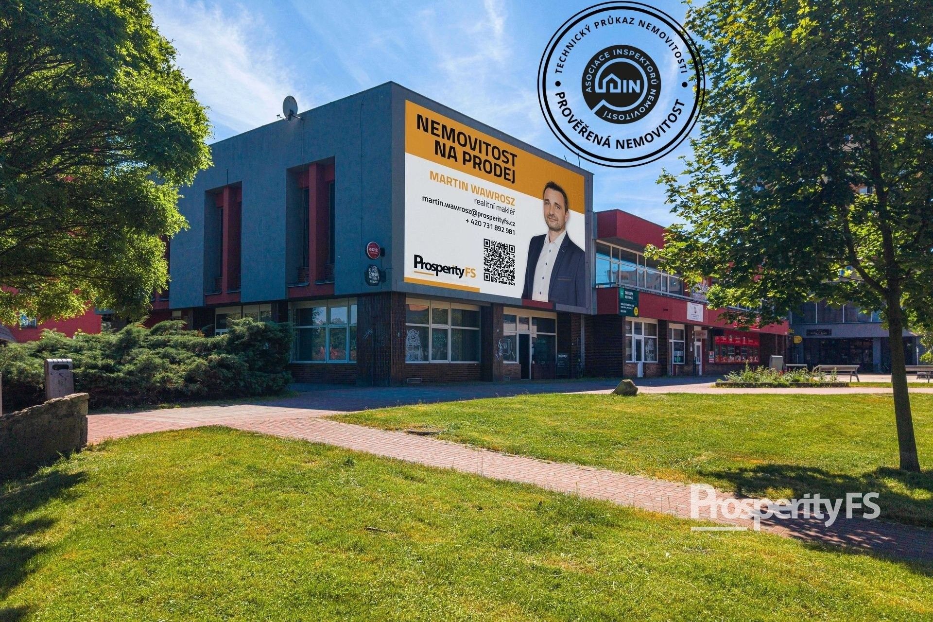 Obchodní prostory, 1 500 m²