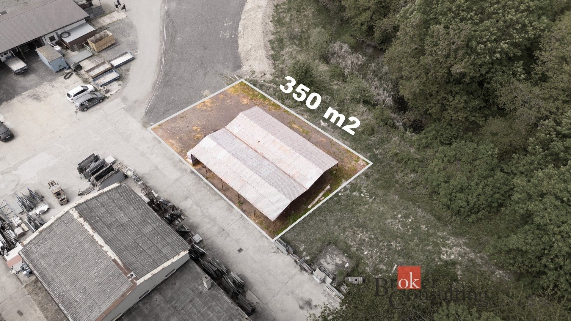Sklady, Stěžery, 350 m² - 2