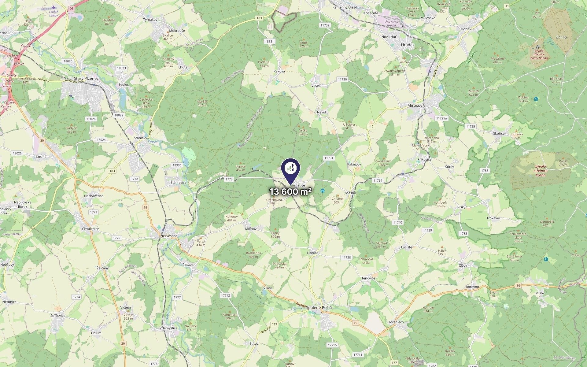 Zemědělský pozemek · 6 800 m² · Kornatice - 3