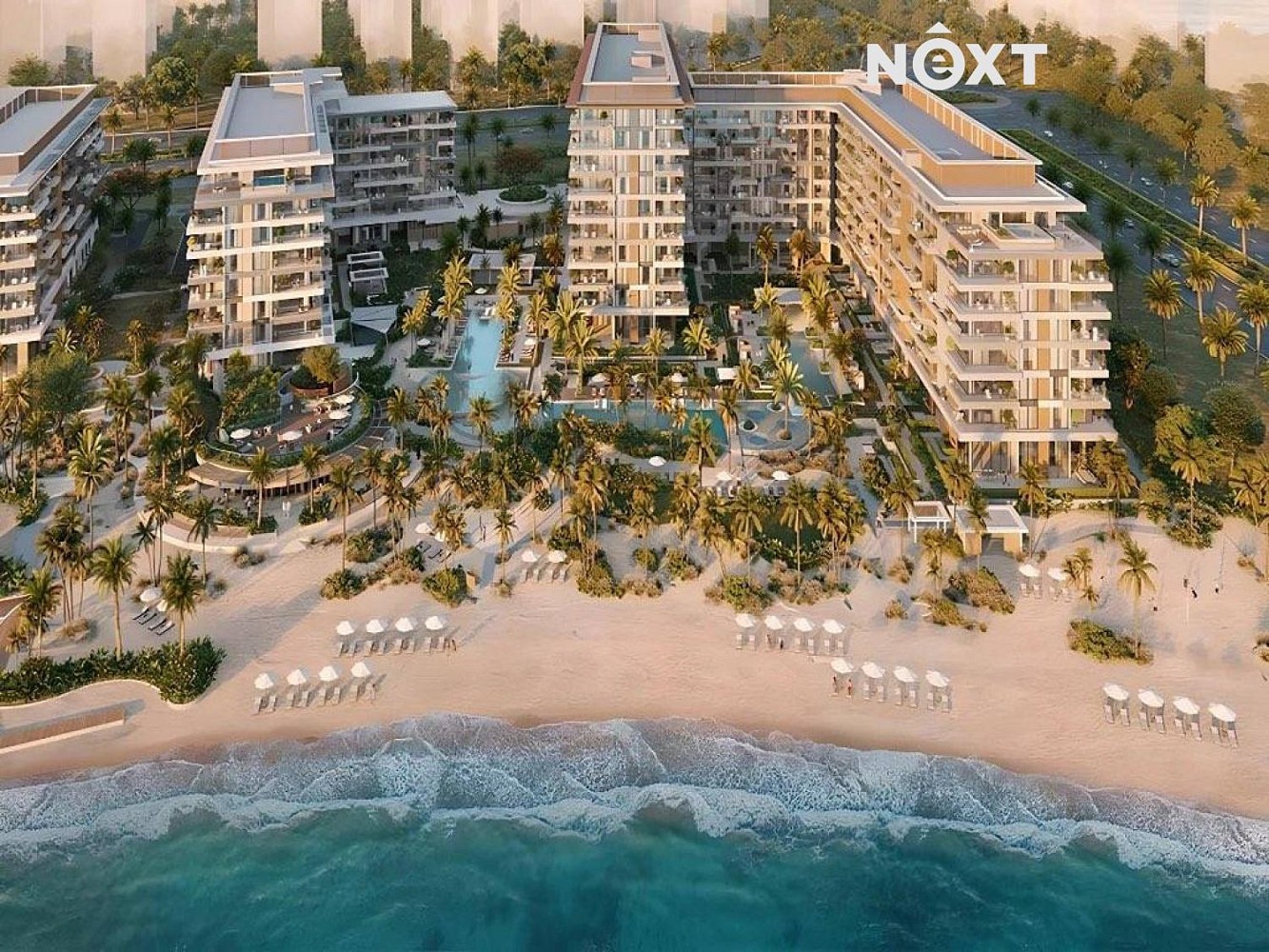 1+kk, Al Marjan Island, Spojené arabské emiráty, 58 m² - 2