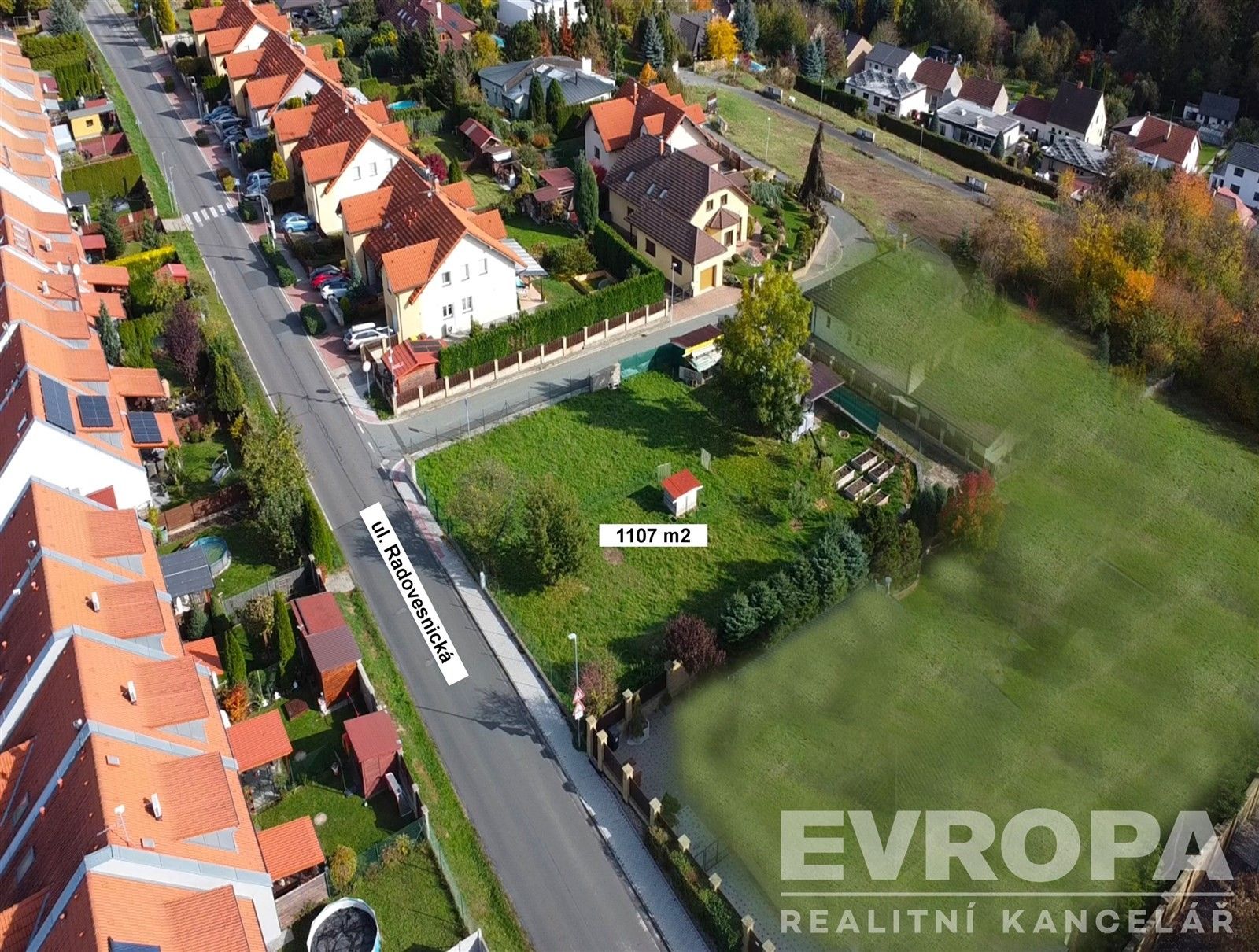 Prodej pozemek pro bydlení - Radovesnická, Kolín