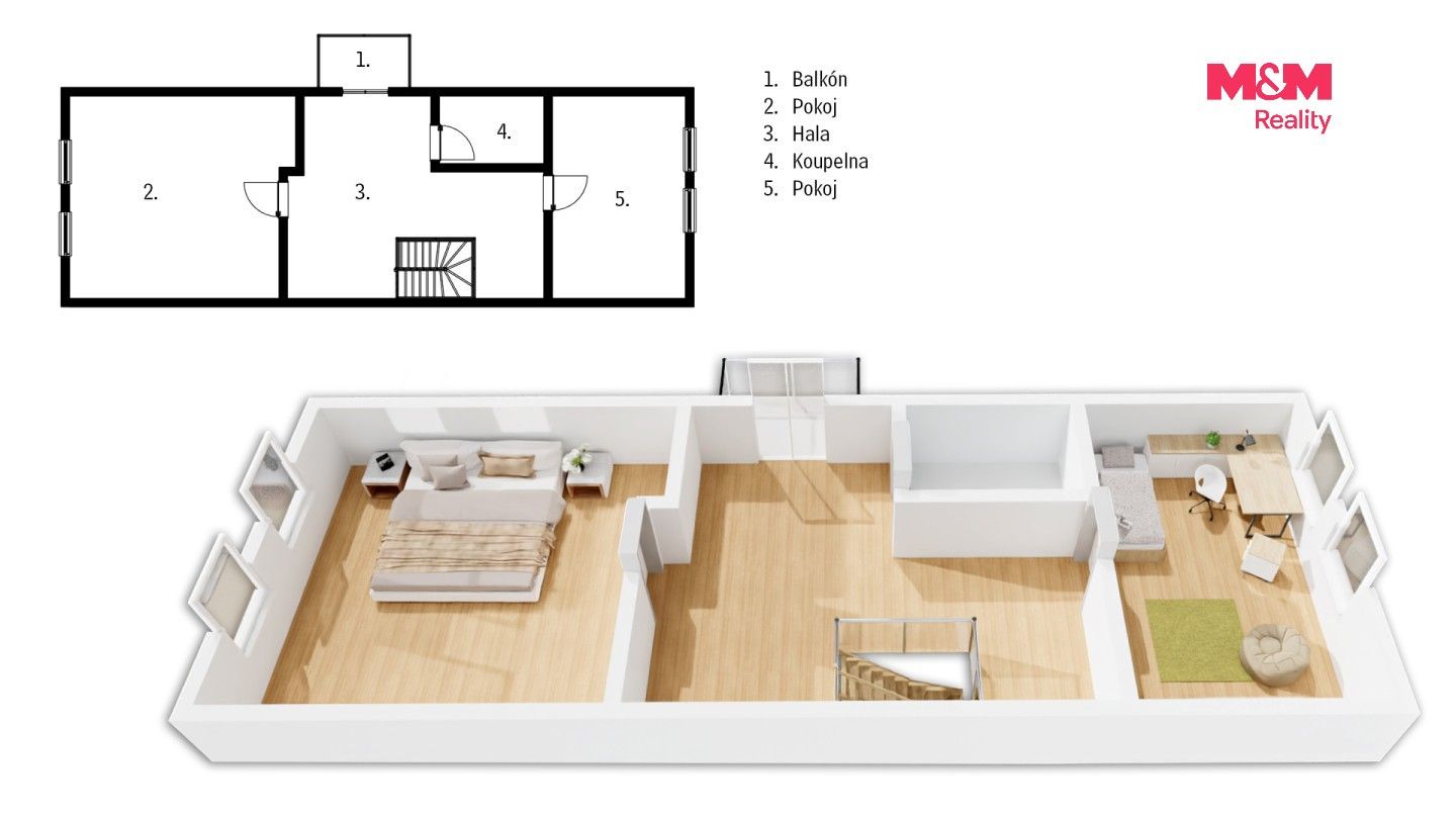 Prodej ubytovací zařízení - Sněžné, 116 m² - 5