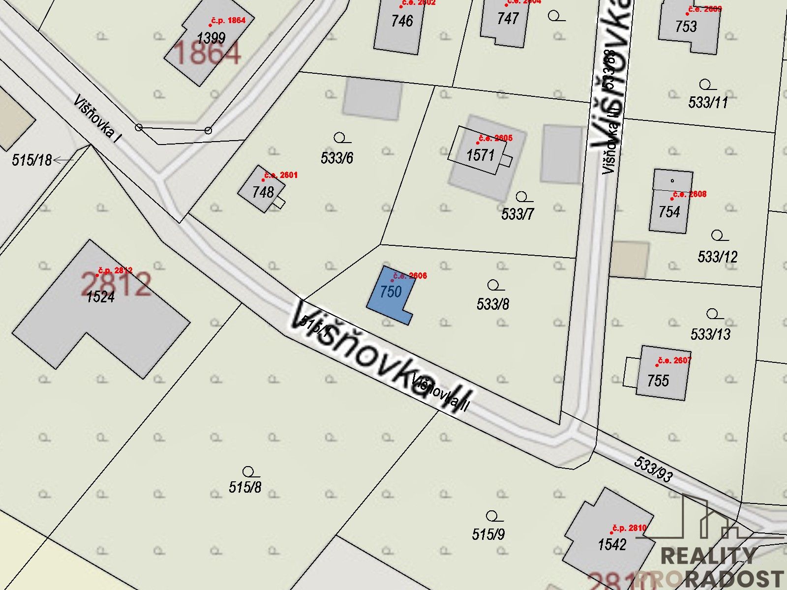 Prodej chata - Višňovka II, Kamenice, 32 m²