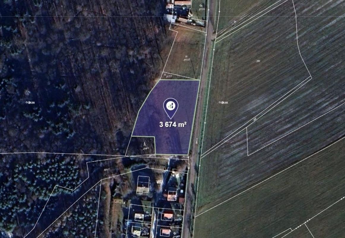 Louky, Týniště nad Orlicí, 3 674 m² - 1