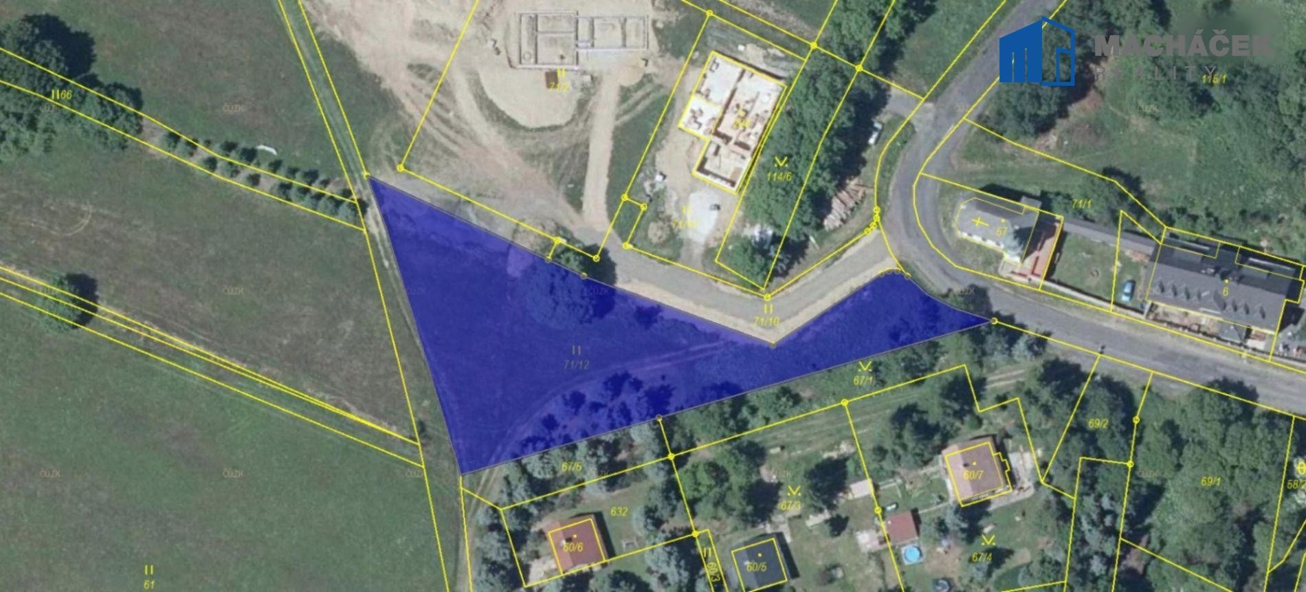 Prodej pozemek pro bydlení - Osek Dlouhá Louka, 2 350 m² - 5