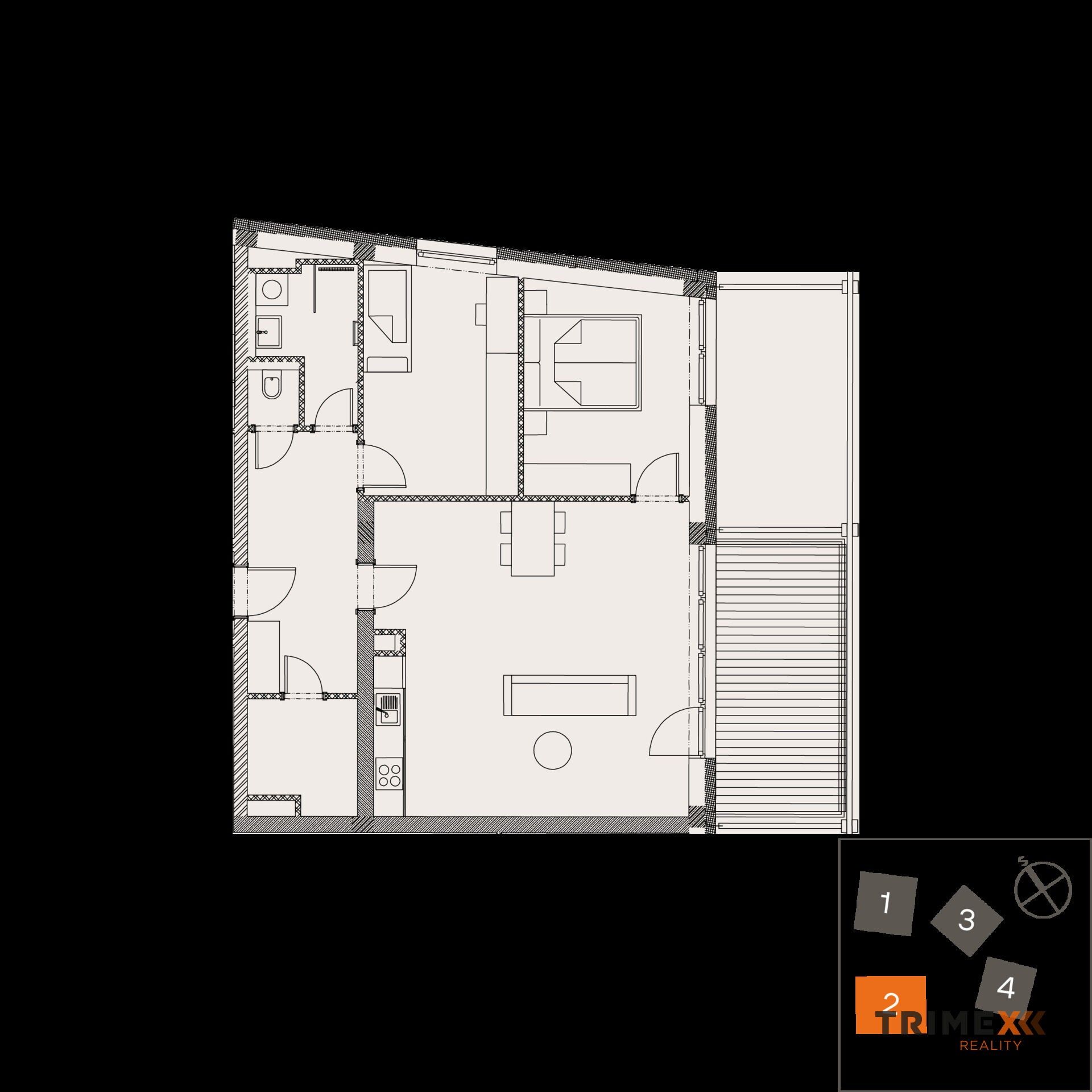 3+kk, Štěpánov , Valašské Meziříčí, 79 m² - 2