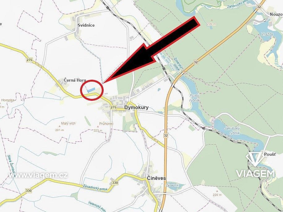 Prodej zemědělský pozemek - Dymokury, okres Nymburk - 2