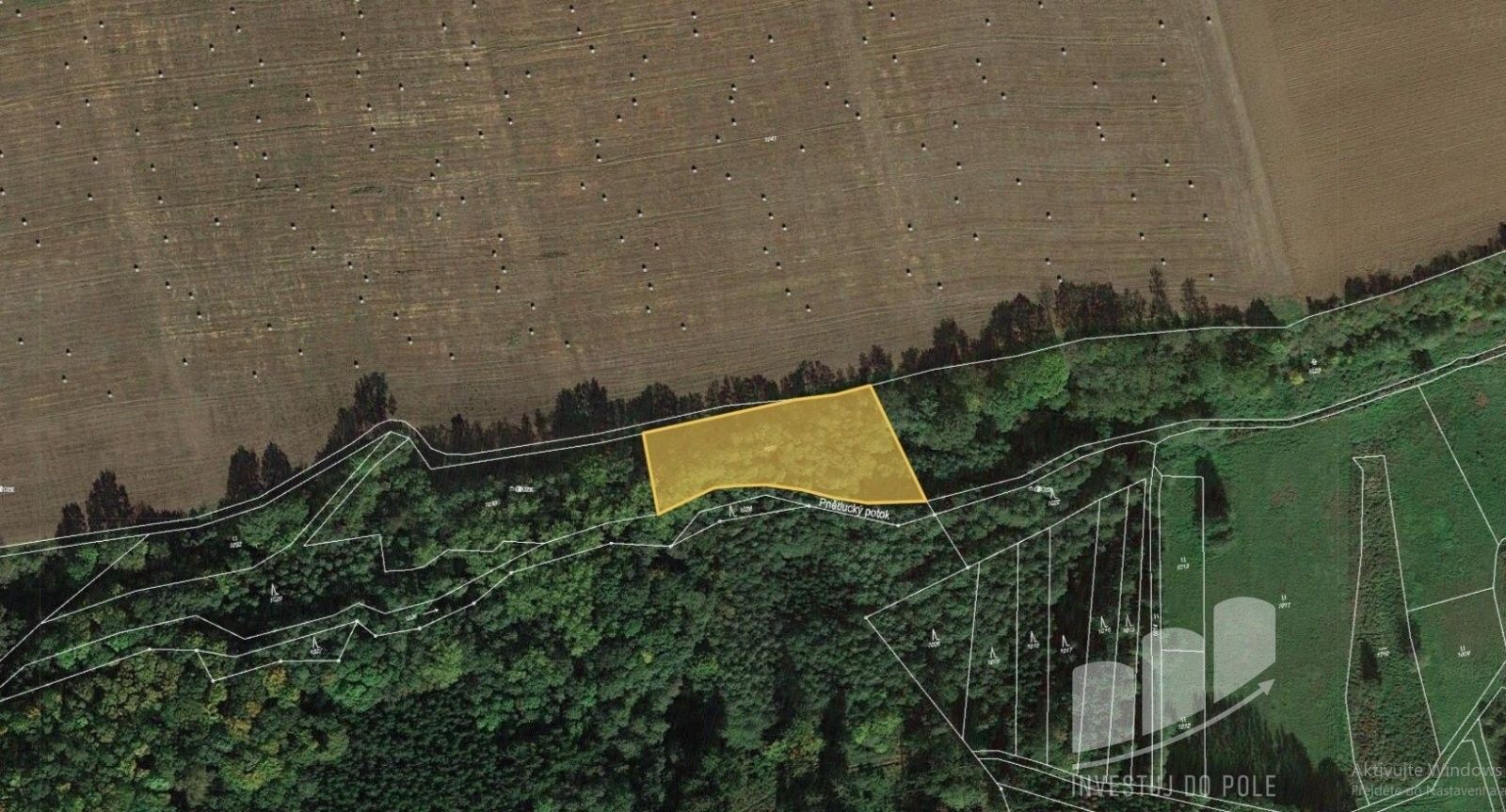 Prodej pozemek - Pnětluky, 3 155 m²