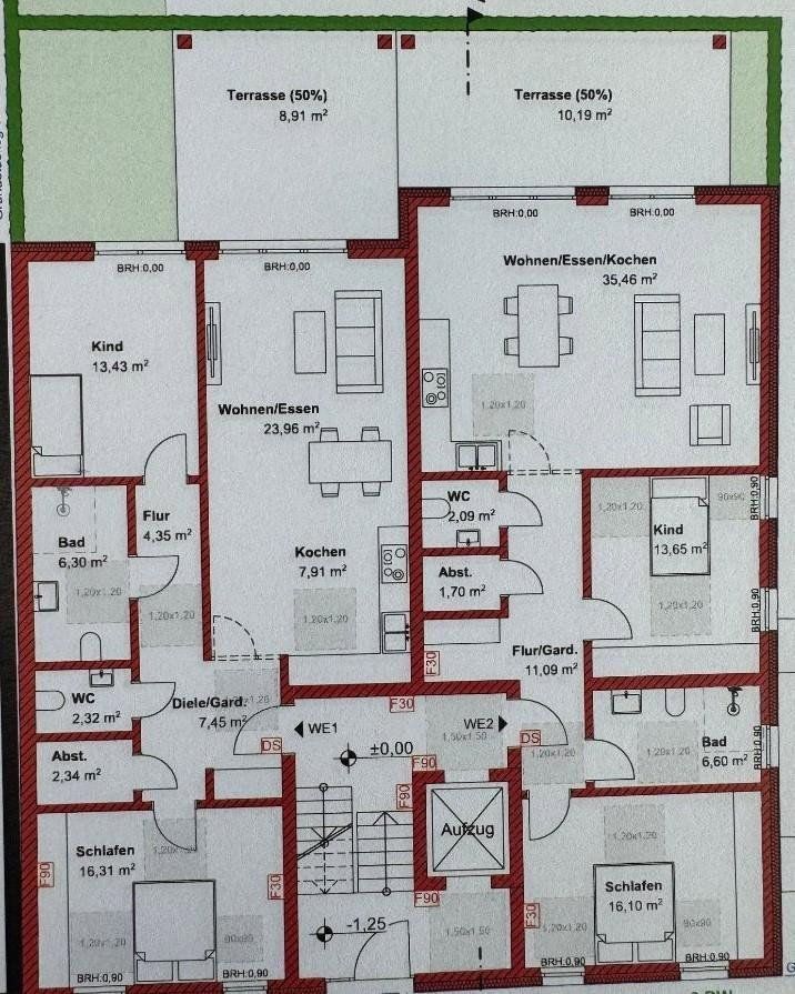 3+1, Möllhoven 45 Essen Borbeck-Mitte Nordrhein-Westfalen 45355, 95 m² - 2