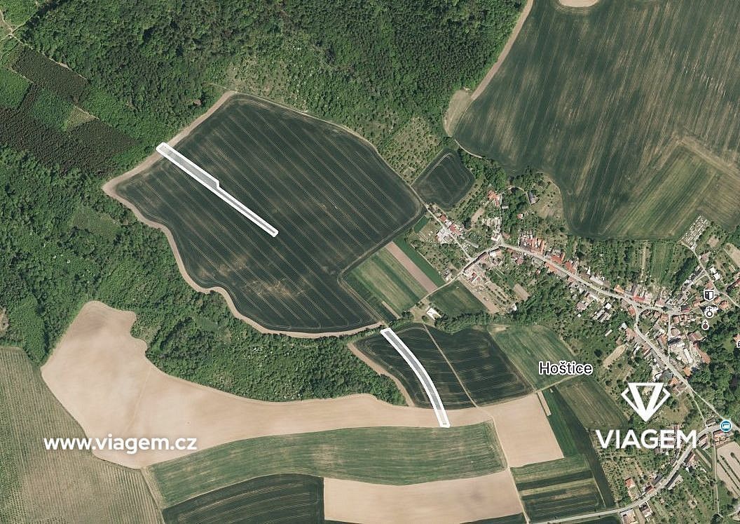 Zemědělské pozemky, Hoštice, okres Kroměříž, Zlínský kraj