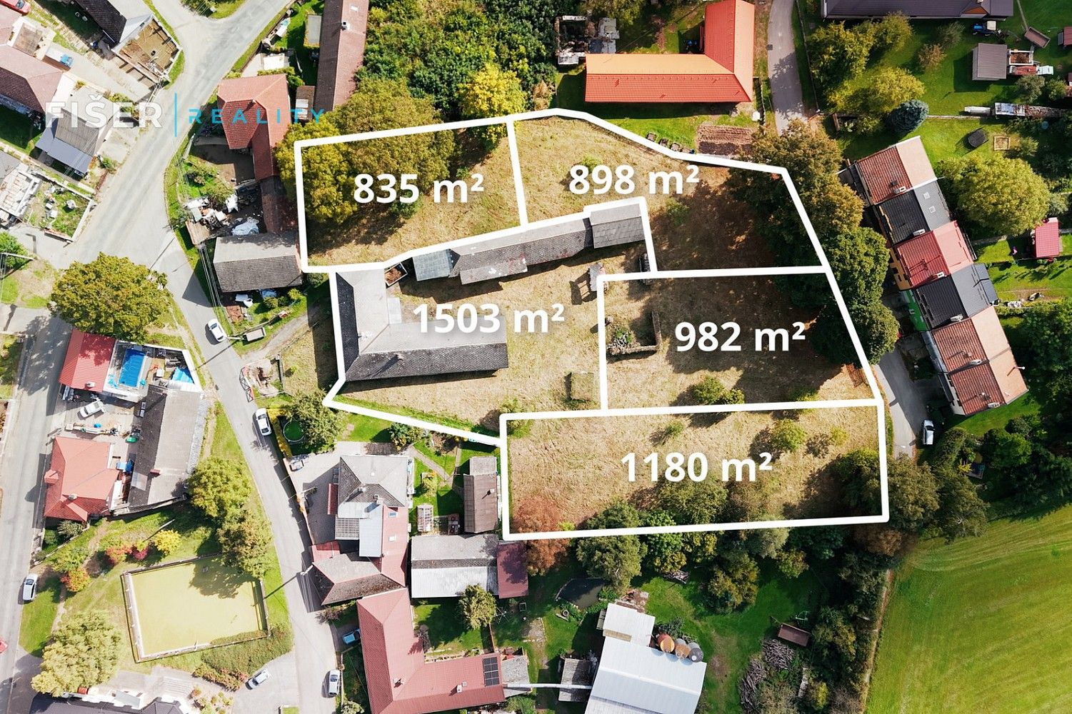 Pozemek pro bydlení, 982 m²