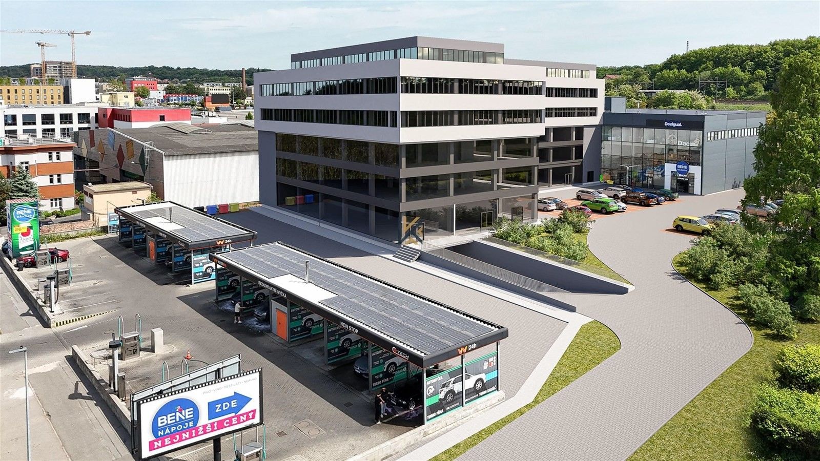 Obchodní prostory, Poděbradská, Praha, 1 m²