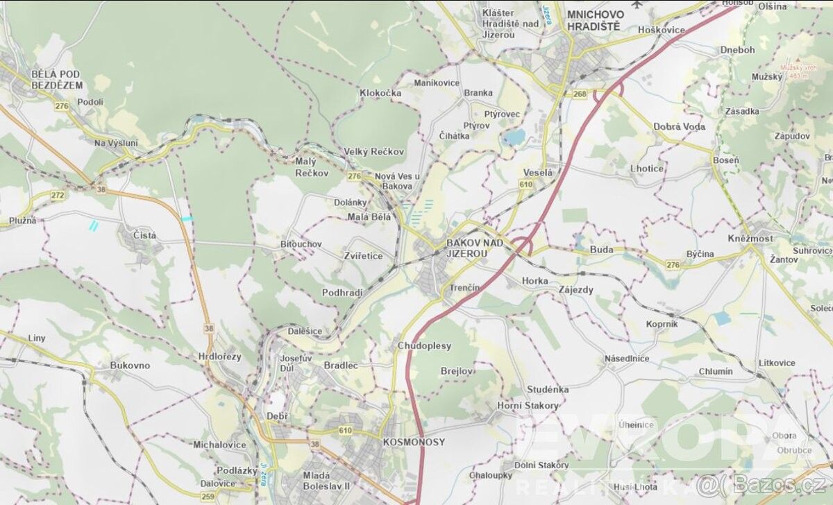 Prodej pozemek pro bydlení - Čistá u Mladé Boleslavě, 294 23