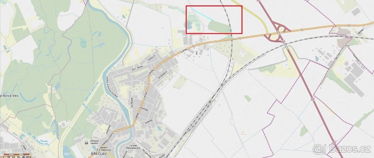 Prodej pozemek pro bydlení - Břeclav, 690 02