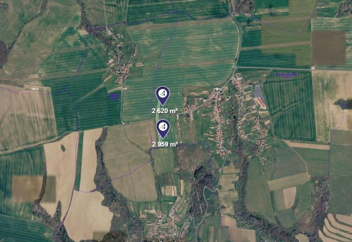 Zemědělské pozemky, Újezdec, 5 579 m² - 2