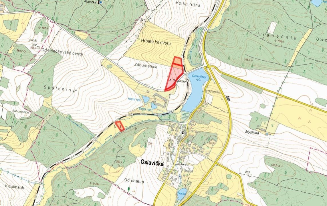 Zemědělský pozemek · Oslavička - 4