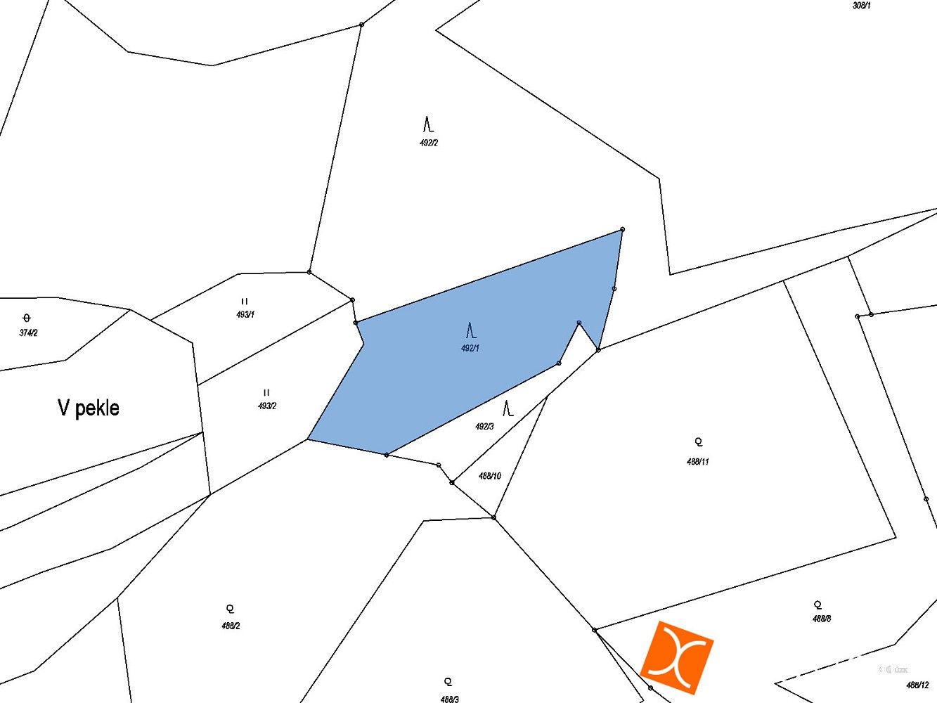 Prodej les - Libočany, okres Louny, Ústecký kraj - 2