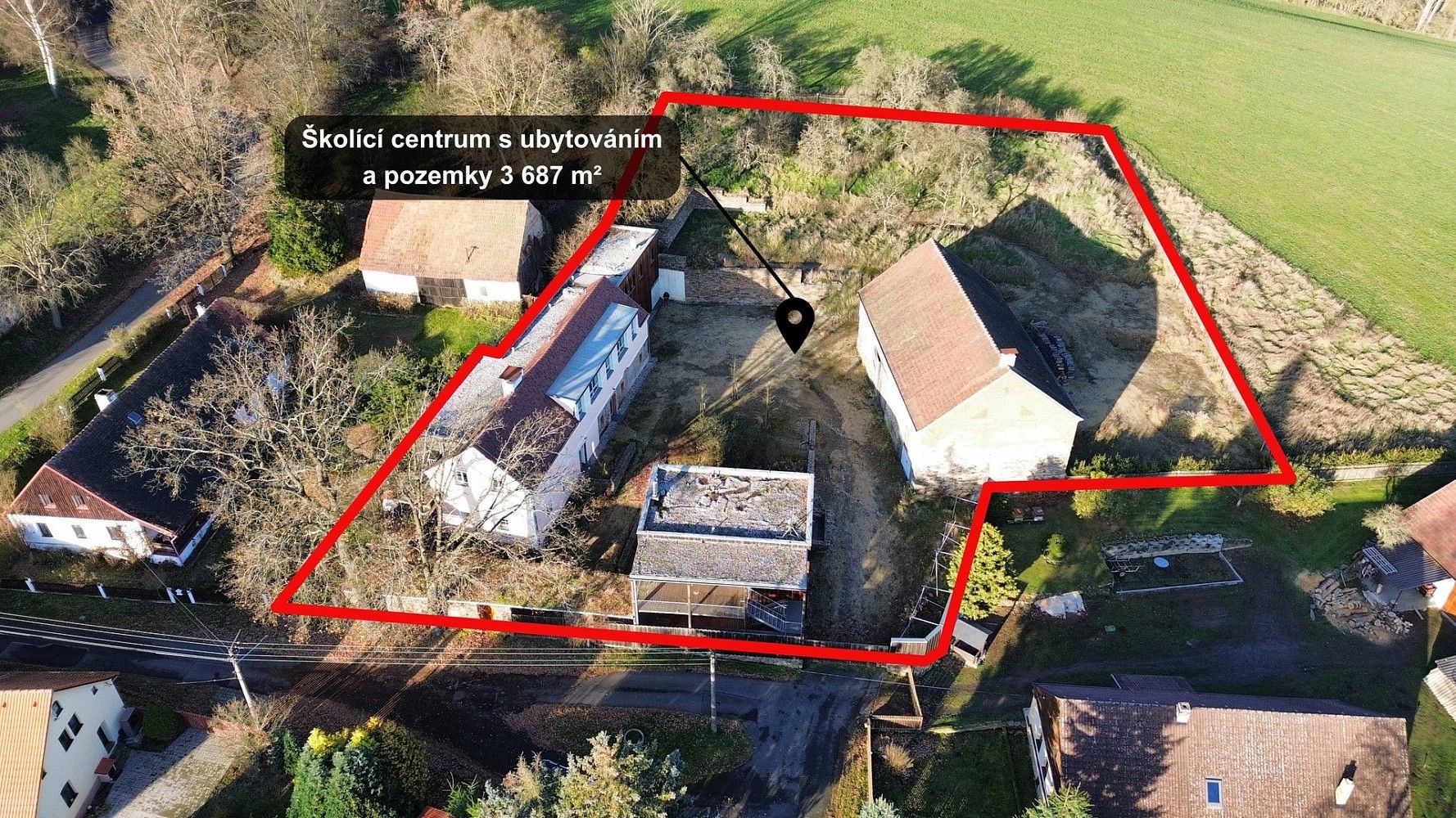 Ubytovací zařízení, Ošelín, okres Tachov, Plzeňský kraj, 790 m² - 1
